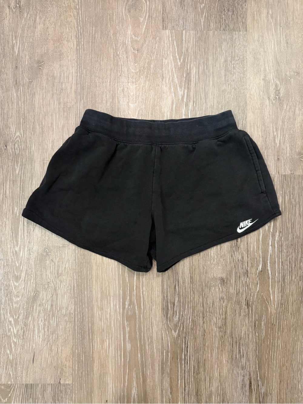 Nike Women's Black Fleece Shorts